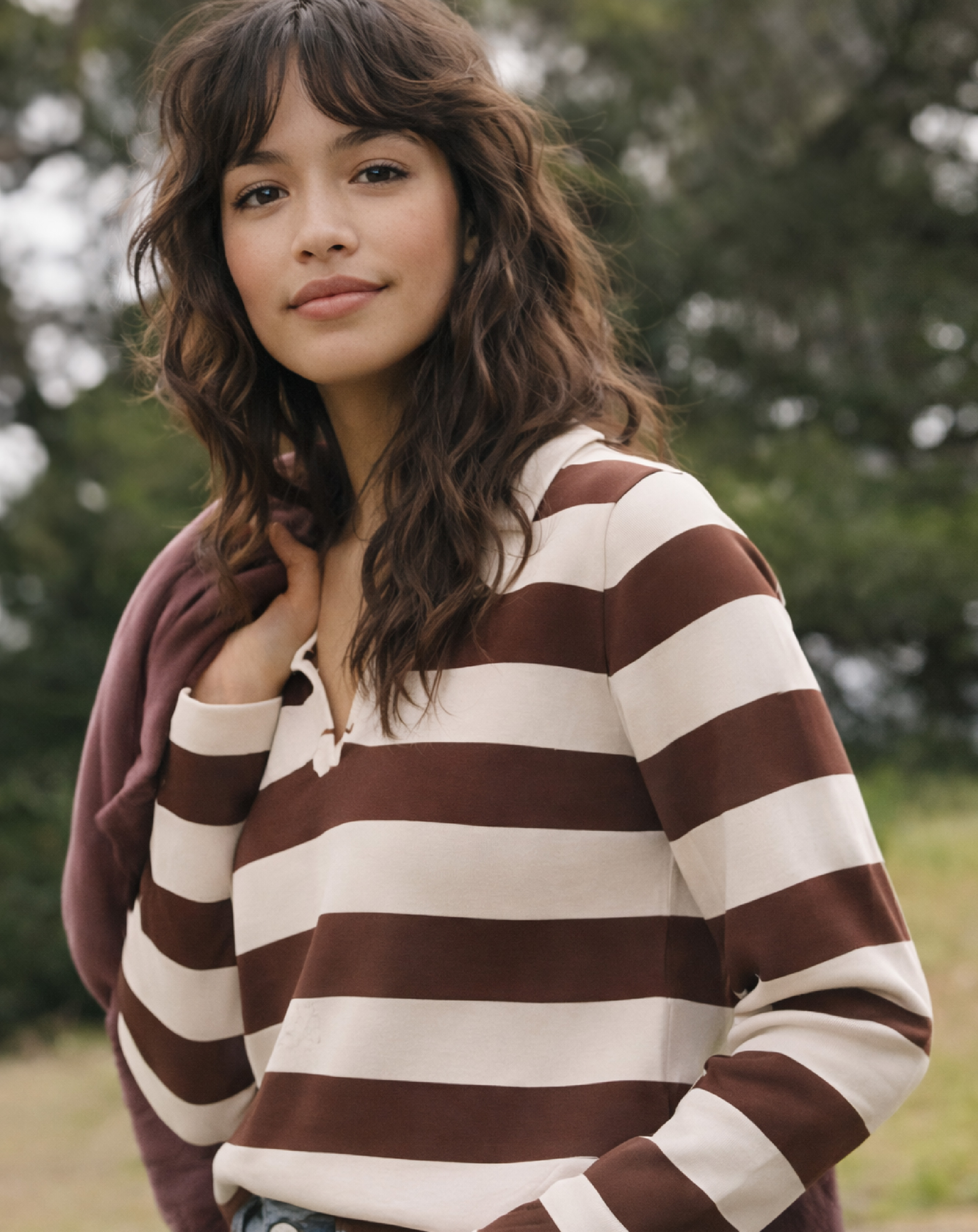 nuco turtleneck sweater with animal print skirt